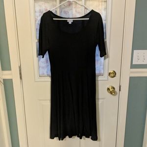 Large Black Nicole LuLaRoe Dress